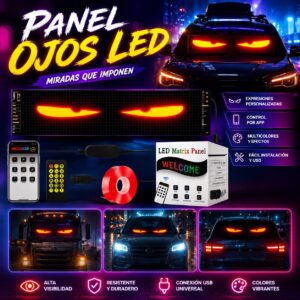 OJOS LED EN PANEL